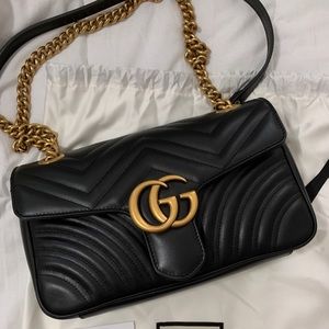 Authentic Gucci Marmont Small Shoulder Bag